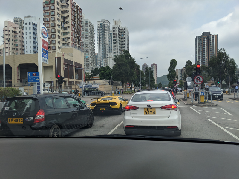 Huracan Performante spotted in my hometown in the New Territories. Honestly exotics are so commonly sighted in HK that I find more pleasure in capturing the weird JDM Kei cars.